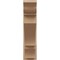 Ekena Millwork 7 1/2-in W x 28-in D x 28-in H Balboa Trad Rough Cedar Woodgrain TimberThane Outlooker, Primed Tan OUTUR075X28X28BOA04RCPR - alternate 5